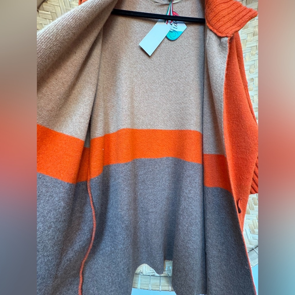 NWT Aida Women’s Wool Blend Cardigan Made in Italy - Picture 4 of 8